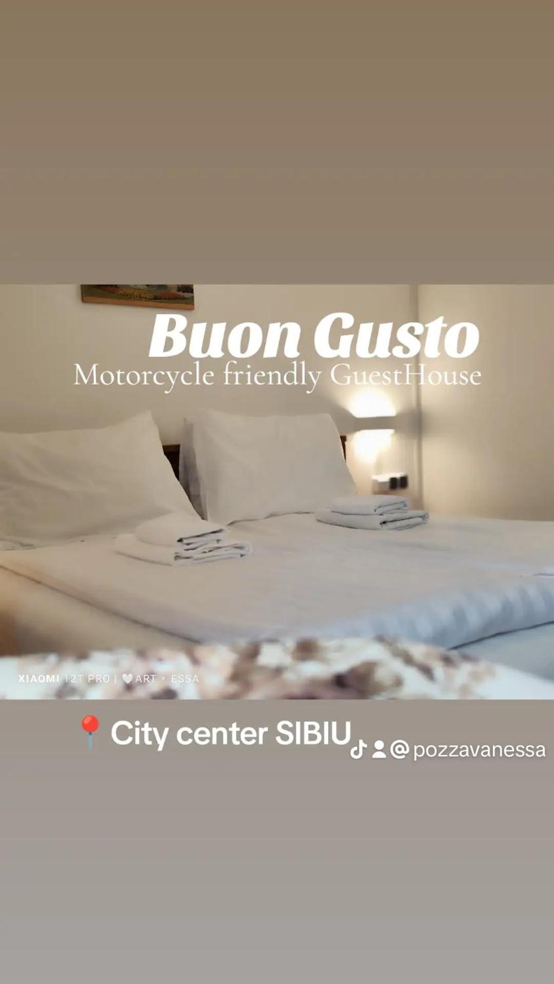 Pensiunea Buon Gusto Sibiu-Motorcyle Friendly Extérieur photo